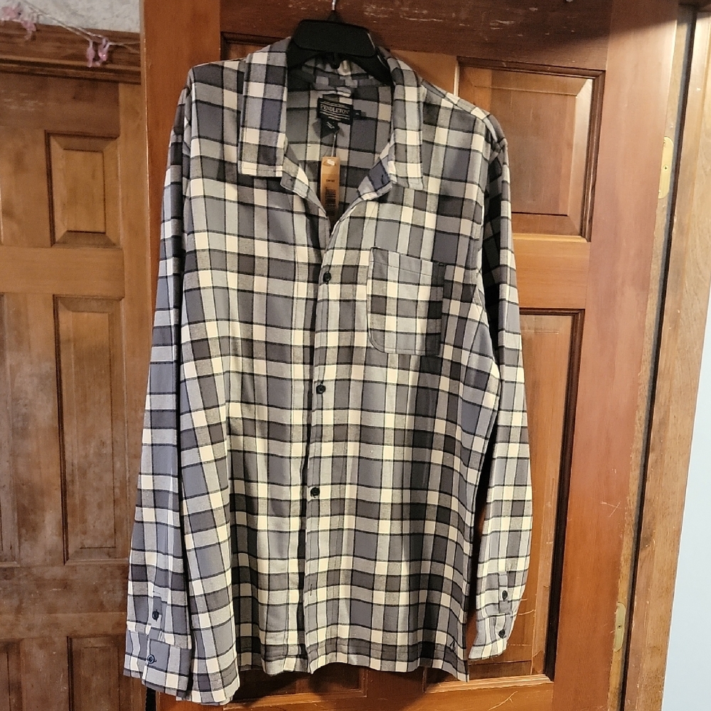 Pendelton plaid Button-Up Shirt